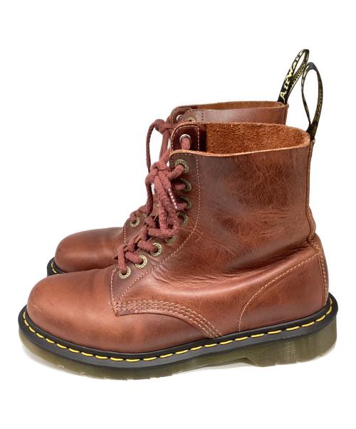Dr.Martens（ドクターマーチン）Dr.Martens (ドクターマーチン) 8ホールブーツ ブラウン サイズ:uk8の古着・服飾アイテム