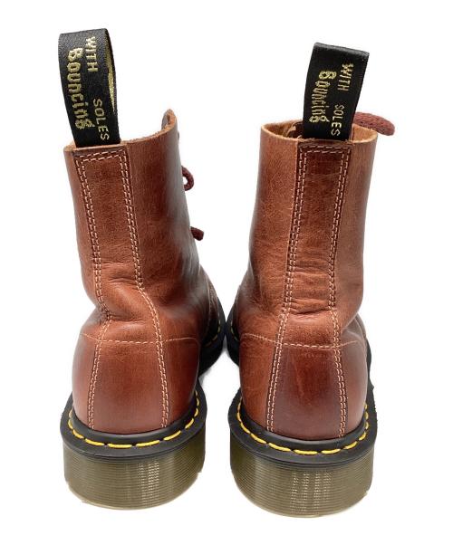 Dr.Martens（ドクターマーチン）Dr.Martens (ドクターマーチン) 8ホールブーツ ブラウン サイズ:uk8の古着・服飾アイテム