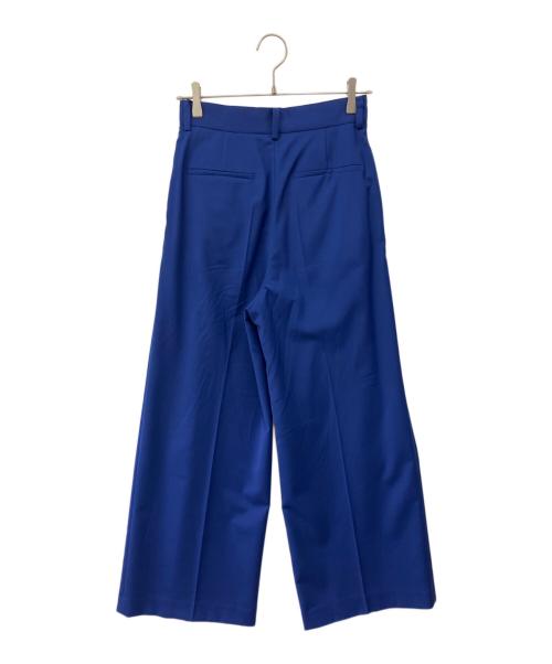 EVERYDAY I LIKE.（エヴリデイ アイ ライク）EVERYDAY I LIKE. (エヴリデイ アイ ライク) Tuck Wide パンツ ブルー サイズ:36の古着・服飾アイテム