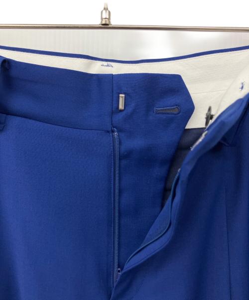 EVERYDAY I LIKE.（エヴリデイ アイ ライク）EVERYDAY I LIKE. (エヴリデイ アイ ライク) Tuck Wide パンツ ブルー サイズ:36の古着・服飾アイテム