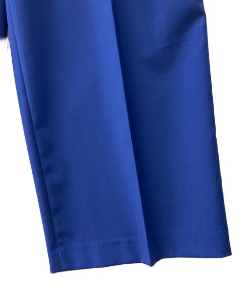 EVERYDAY I LIKE.（エヴリデイ アイ ライク）EVERYDAY I LIKE. (エヴリデイ アイ ライク) Tuck Wide パンツ ブルー サイズ:36の古着・服飾アイテム