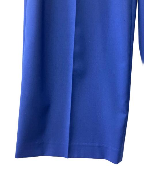 EVERYDAY I LIKE.（エヴリデイ アイ ライク）EVERYDAY I LIKE. (エヴリデイ アイ ライク) Tuck Wide パンツ ブルー サイズ:36の古着・服飾アイテム