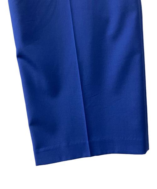 EVERYDAY I LIKE.（エヴリデイ アイ ライク）EVERYDAY I LIKE. (エヴリデイ アイ ライク) Tuck Wide パンツ ブルー サイズ:36の古着・服飾アイテム