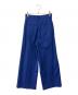 EVERYDAY I LIKE. (エヴリデイ アイ ライク) Tuck Wide パンツ ブルー サイズ:36：12000円