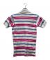 POLO RALPH LAUREN (ポロ・ラルフローレン) USA製ポロシャツ ホワイト×ピンク サイズ:不明：3000円