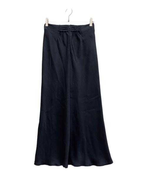 IENA（イエナ）IENA (イエナ) ダブルサテンスカート ネイビー サイズ:38の古着・服飾アイテム