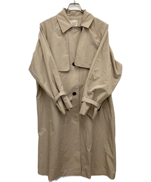 IENA（イエナ）IENA (イエナ) Pe/ポプリンシングルトレンチコート ベージュ サイズ:38の古着・服飾アイテム