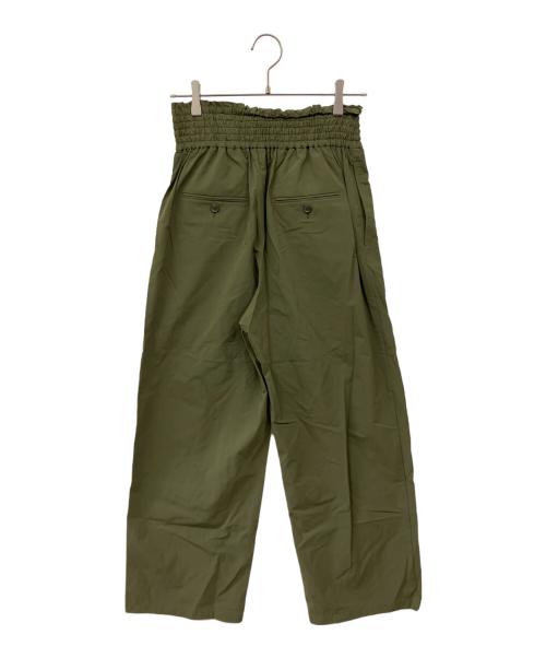 JOURNAL STANDARD（ジャーナルスタンダード）JOURNAL STANDARD (ジャーナルスタンダード) ナイロンストレッチワイドパンツ カーキ サイズ:38の古着・服飾アイテム