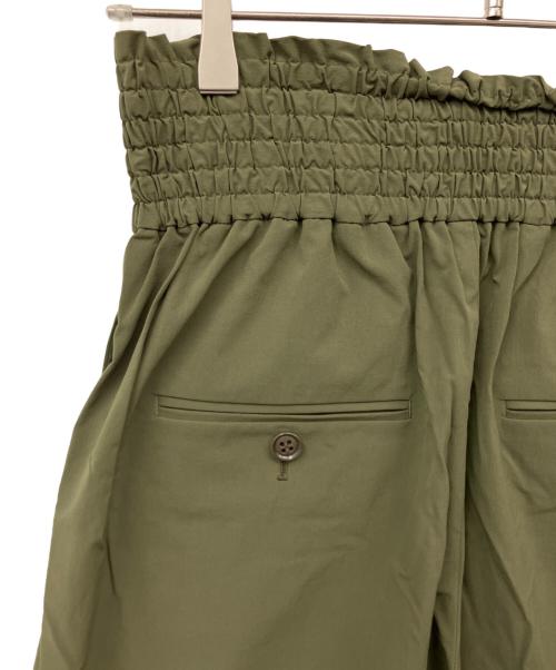 JOURNAL STANDARD（ジャーナルスタンダード）JOURNAL STANDARD (ジャーナルスタンダード) ナイロンストレッチワイドパンツ カーキ サイズ:38の古着・服飾アイテム