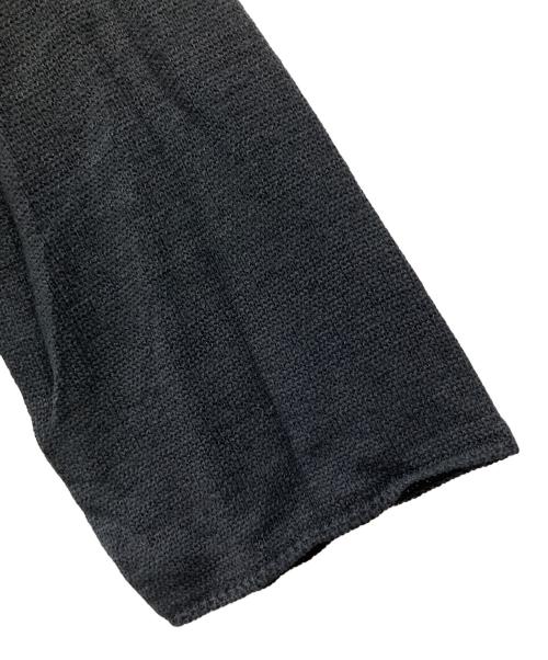 Plage（プラージュ）Plage (プラージュ) テープヤーン ヨコアミボートネックニット ブラック サイズ:Fの古着・服飾アイテム