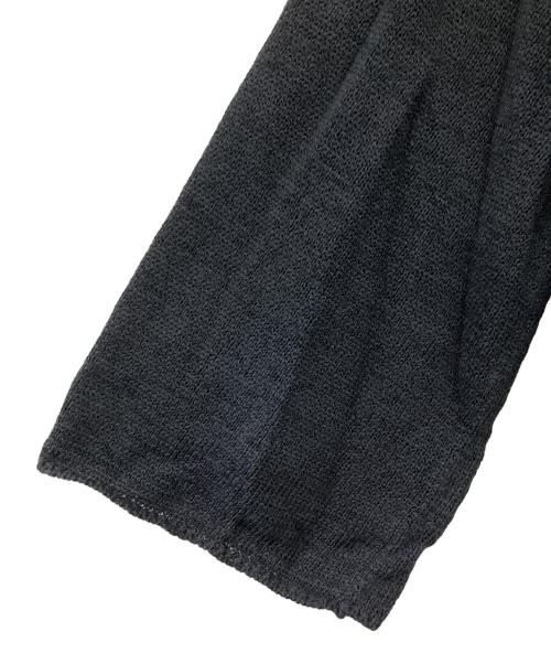 Plage（プラージュ）Plage (プラージュ) テープヤーン ヨコアミボートネックニット ブラック サイズ:Fの古着・服飾アイテム