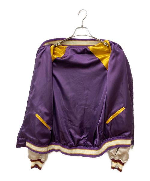 VANQUISH（ヴァンキッシュ）VANQUISH (ヴァンキッシュ) 花鳥風月スカジャン グリーン サイズ:Mの古着・服飾アイテム