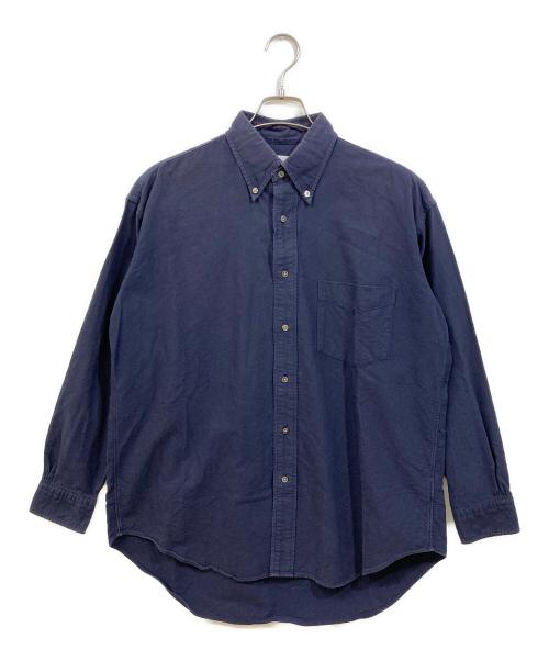 Graphpaper（グラフペーパー）Graphpaper (グラフペーパー) OXFORD L/S B.D BOX SHIRT ネイビー サイズ:1の古着・服飾アイテム