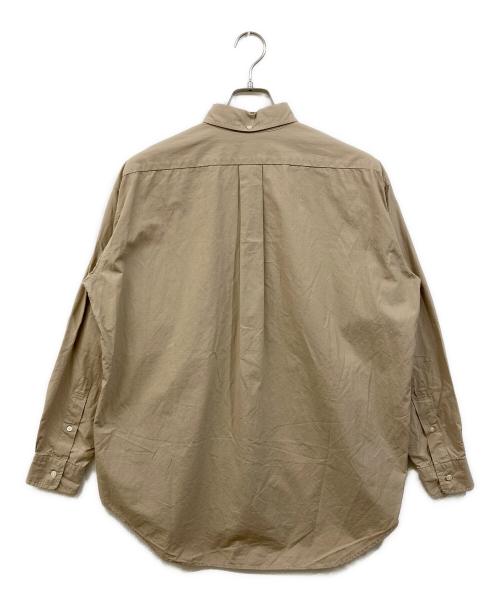 Graphpaper（グラフペーパー）Graphpaper (グラフペーパー) Finx Rip-Stop B.D Shirt ベージュ サイズ:1の古着・服飾アイテム