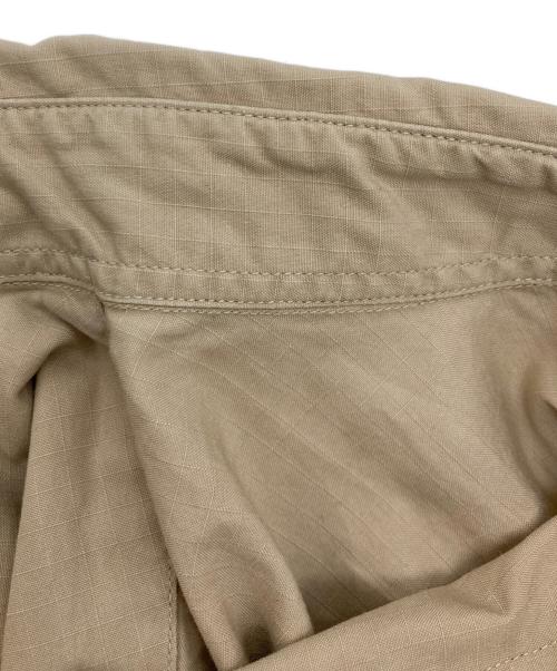 Graphpaper（グラフペーパー）Graphpaper (グラフペーパー) Finx Rip-Stop B.D Shirt ベージュ サイズ:1の古着・服飾アイテム