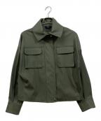 theoryセオリー）の古着「Essential Twill Belt Cargo JKT」｜グリーン