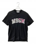 MSGMエムエスジーエム）の古着「ロゴTシャツ」｜ブラック