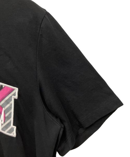 MSGM（エムエスジーエム）MSGM (エムエスジーエム) ロゴTシャツ ブラック サイズ:XSの古着・服飾アイテム