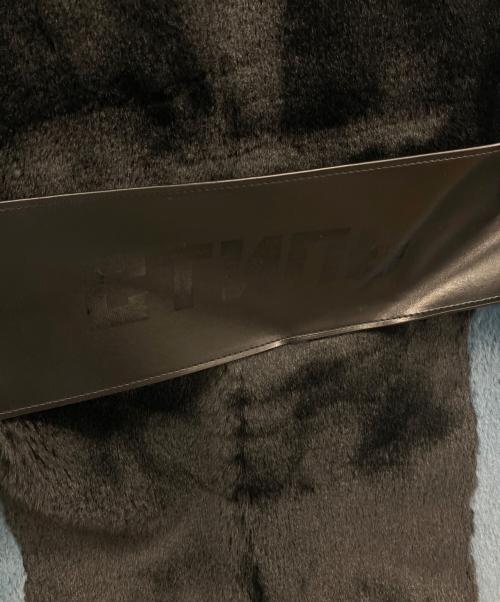 HERON PRESTON（ヘロンプレストン）HERON PRESTON (ヘロンプレストン) エコファーコート HWEA023E19791012 スカイブルー サイズ:Sの古着・服飾アイテム