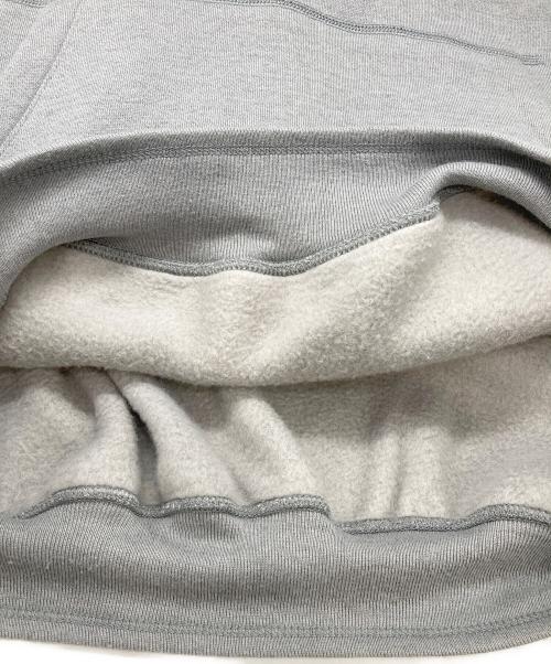 DRAWER（ドゥロワー）DRAWER (ドゥロワー) コットンカシミヤノースリーブ裏起毛スウェットパーカー グレー サイズ:Freeの古着・服飾アイテム