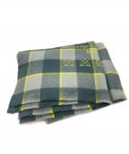 Acne studiosアクネ ストゥディオス）の古着「ロゴチェック大判ストール」｜グレー