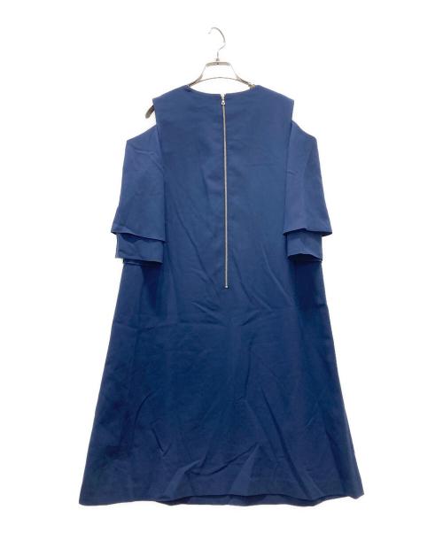 ADORE（アドーア）ADORE (アドーア) オープンショルダーワンピース ネイビー サイズ:Mの古着・服飾アイテム