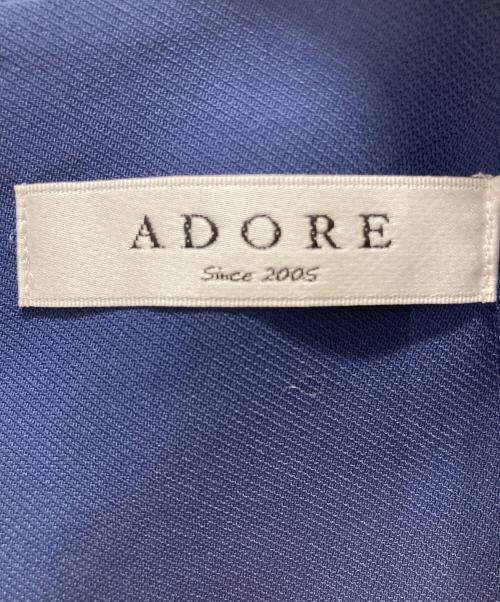 ADORE（アドーア）ADORE (アドーア) オープンショルダーワンピース ネイビー サイズ:Mの古着・服飾アイテム