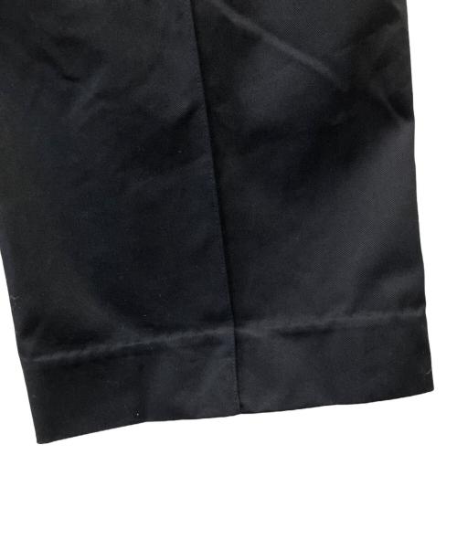 kayle（ケイル）KAYLE (ケイル) HIGH COUNT GABARDINE BELT DESIGN PANTS ブラック サイズ:Sの古着・服飾アイテム