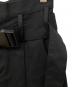 中古・古着 KAYLE (ケイル) HIGH COUNT GABARDINE BELT DESIGN PANTS ブラック サイズ:S：10000円