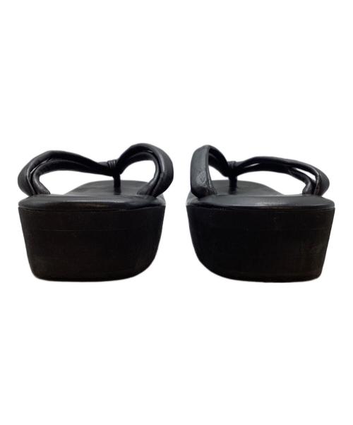 Mame Kurogouchi（マメクロゴウチ）mame kurogouchi (マメクロゴウチ) Hakimono Sekizuka Light Sole Sandals ブラック サイズ:表記なしの古着・服飾アイテム