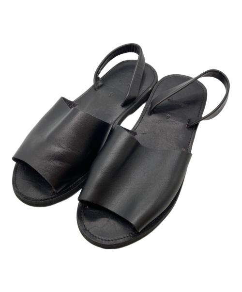 charrita（チャリータ）charrita (チャリータ) huarache obasandal ブラック サイズ:SIZE 4の古着・服飾アイテム