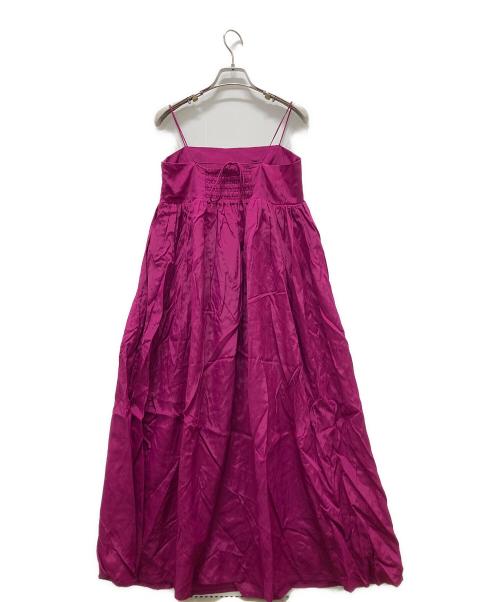 FRAY ID（フレイ アイディー）FRAY ID (フレイ アイディー) ギャザーボリュームキャミワンピース ピンク サイズ:1の古着・服飾アイテム