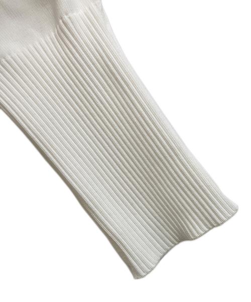 UNITED TOKYO（ユナイテッドトーキョー）UNITED TOKYO (ユナイテッドトーキョー) フレスコニットカーディガン ホワイト サイズ:Freeの古着・服飾アイテム