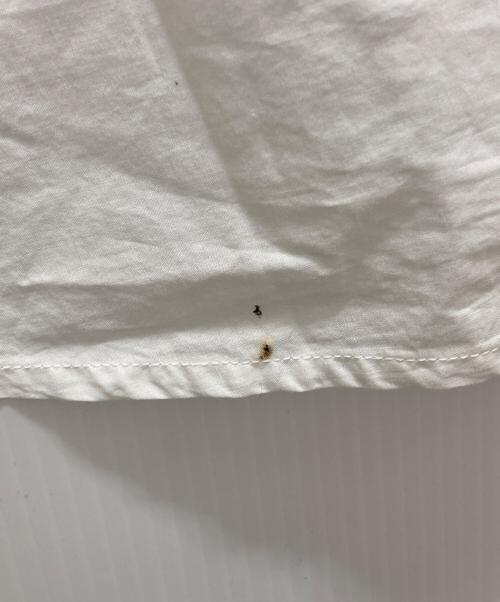 ne quittez pas（ヌキテパ）ne quittez pas (ヌキテパ) Demi-Luxe BEAMS (デミルクス ビームス) ポプリン ノースリーブワンピース ホワイト サイズ:Sの古着・服飾アイテム