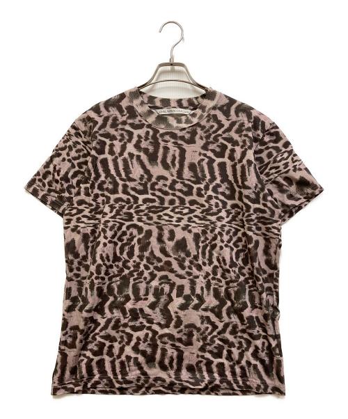 JOHN LAWRENCE SULLIVAN（ジョン ローレンス サリバン）JOHN LAWRENCE SULLIVAN (ジョン ローレンス サリバン) レオパードプリントTシャツ ピンク サイズ:Ｓの古着・服飾アイテム