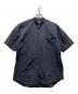 COMOLI（コモリ）の古着「コモリショートスリーブシャツ」｜チャコールグレー