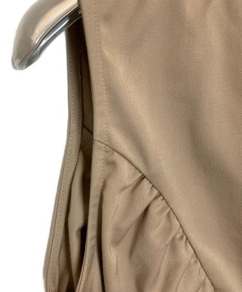 HER LIP TO（ハーリップトゥ）HER LIP TO (ハーリップトゥ) Vincennes Belted Big Collar Dress ベージュ サイズ:Ｓの古着・服飾アイテム