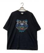 KENZOケンゾー）の古着「タイガー刺繍Tシャツ」｜ブラック