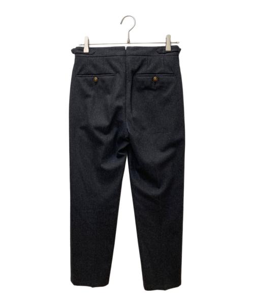 PT01（ピーティーゼロウーノ）PT01 (ピーティーゼロウーノ) ウールスラックス ダークグレー サイズ:42の古着・服飾アイテム