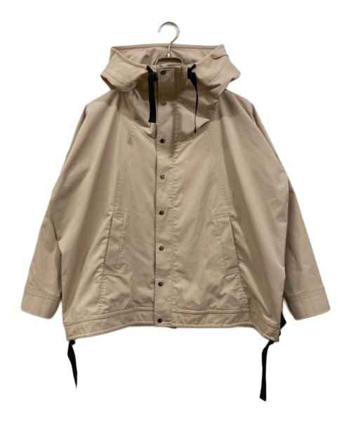 avie（アビィ）avie (アビィ) ポリエステルテントラインブルゾン ベージュ サイズ:38の古着・服飾アイテム