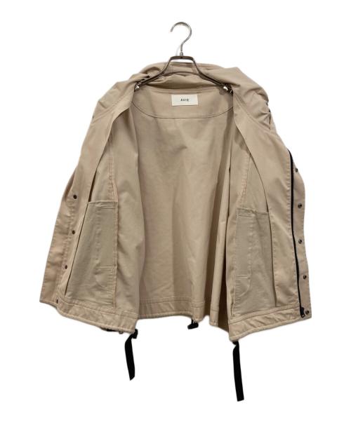 avie（アビィ）avie (アビィ) ポリエステルテントラインブルゾン ベージュ サイズ:38の古着・服飾アイテム