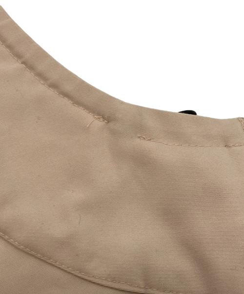 avie（アビィ）avie (アビィ) ポリエステルテントラインブルゾン ベージュ サイズ:38の古着・服飾アイテム