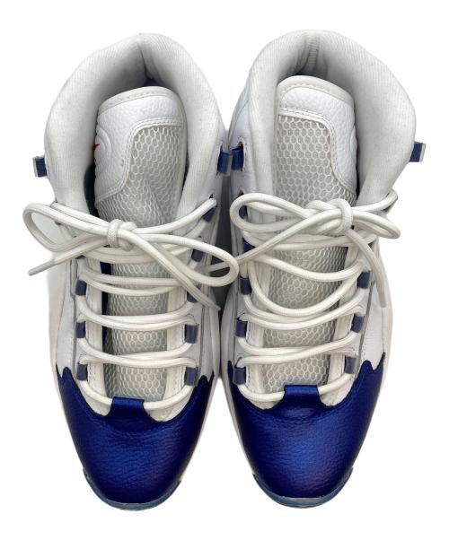 REEBOK（リーボック）REEBOK (リーボック) QUESTION MID ホワイト×ブルー サイズ:28の古着・服飾アイテム