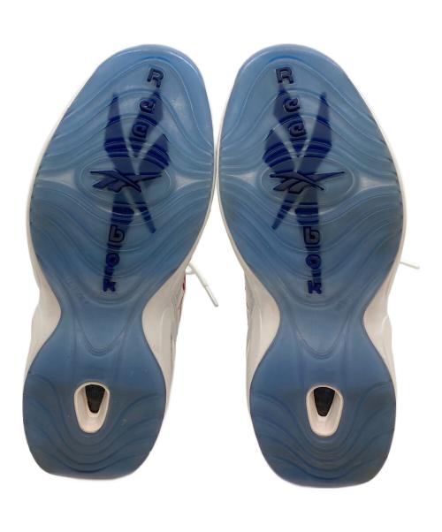 REEBOK（リーボック）REEBOK (リーボック) QUESTION MID ホワイト×ブルー サイズ:28の古着・服飾アイテム