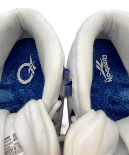 REEBOK（リーボック）REEBOK (リーボック) QUESTION MID ホワイト×ブルー サイズ:28の古着・服飾アイテム