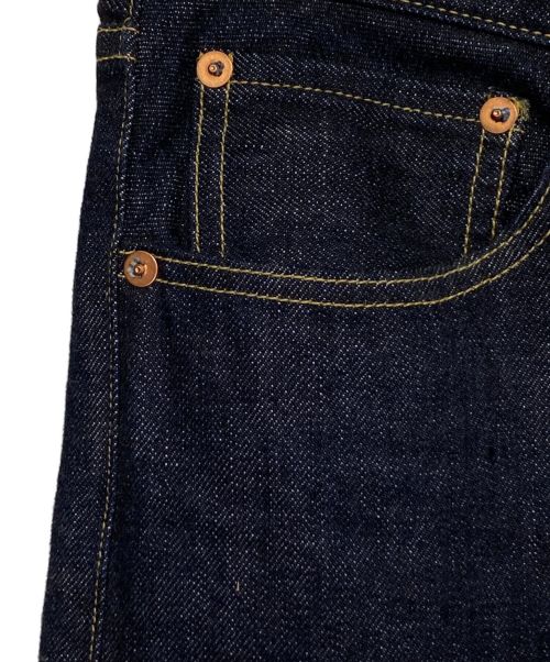 HUMAN MADE（ヒューマンメイド）HUMAN MADE (ヒューマンメイド) KAWS (カウズ) KAWS Made Denim Pants#1 インディゴ サイズ:Mの古着・服飾アイテム