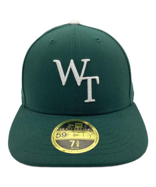 New Era（ニューエラ）New Era (ニューエラ) WTAPS (ダブルタップス) 59FIFTY LOW PROFILE CAP  グリーン サイズ:58.7cmの古着・服飾アイテム