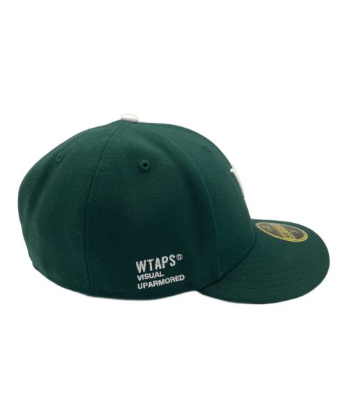 New Era（ニューエラ）New Era (ニューエラ) WTAPS (ダブルタップス) 59FIFTY LOW PROFILE CAP  グリーン サイズ:58.7cmの古着・服飾アイテム