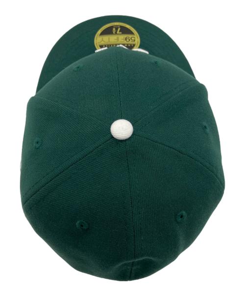New Era（ニューエラ）New Era (ニューエラ) WTAPS (ダブルタップス) 59FIFTY LOW PROFILE CAP  グリーン サイズ:58.7cmの古着・服飾アイテム