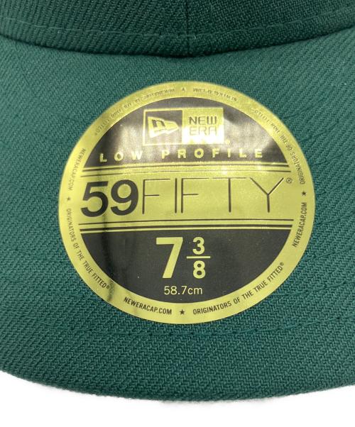 New Era（ニューエラ）New Era (ニューエラ) WTAPS (ダブルタップス) 59FIFTY LOW PROFILE CAP  グリーン サイズ:58.7cmの古着・服飾アイテム
